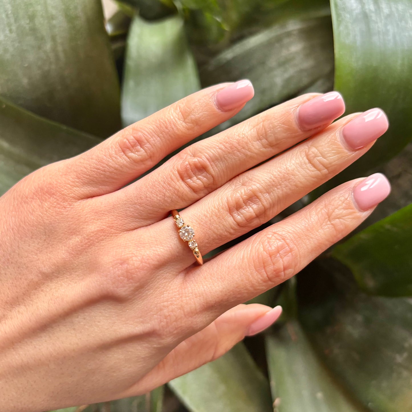 Bague Ponyo - Or Jaune 750 & Diamants