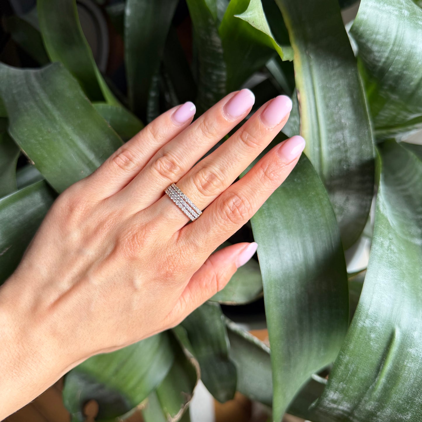 Bague Alliance - 3 Ors & Diamants