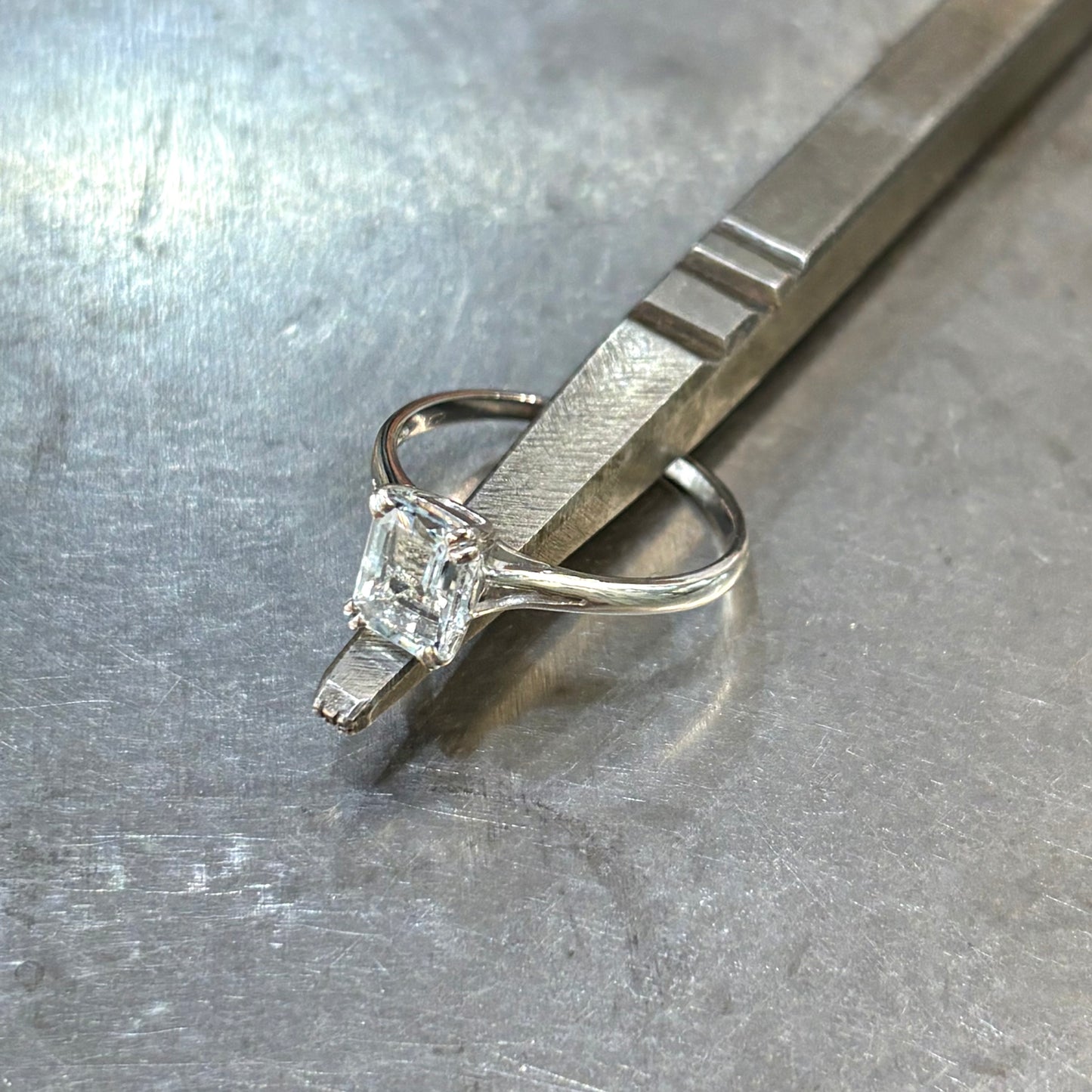 Bague Aigue-Marine - Or Blanc 750 & Aigue-Marine