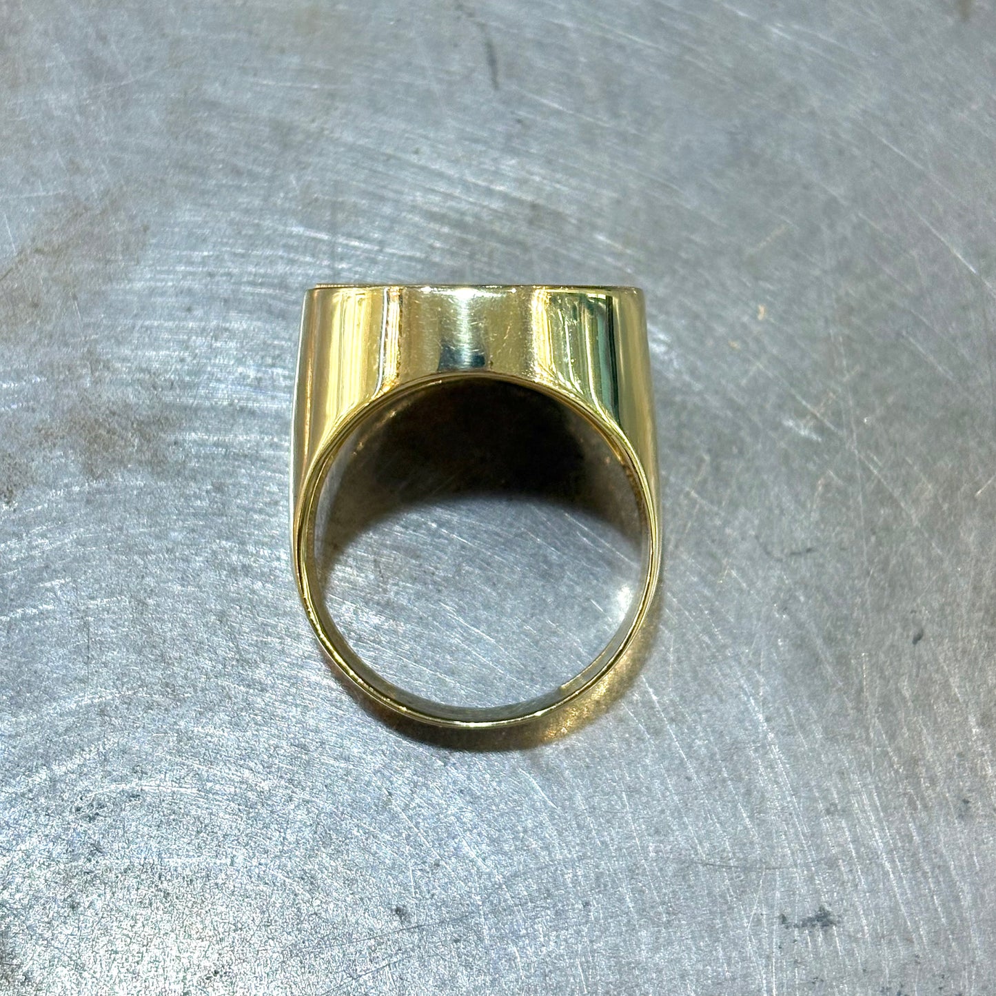 Bague Pièce - Or Jaune 750 & Pièce 10 Francs Marianne Coq