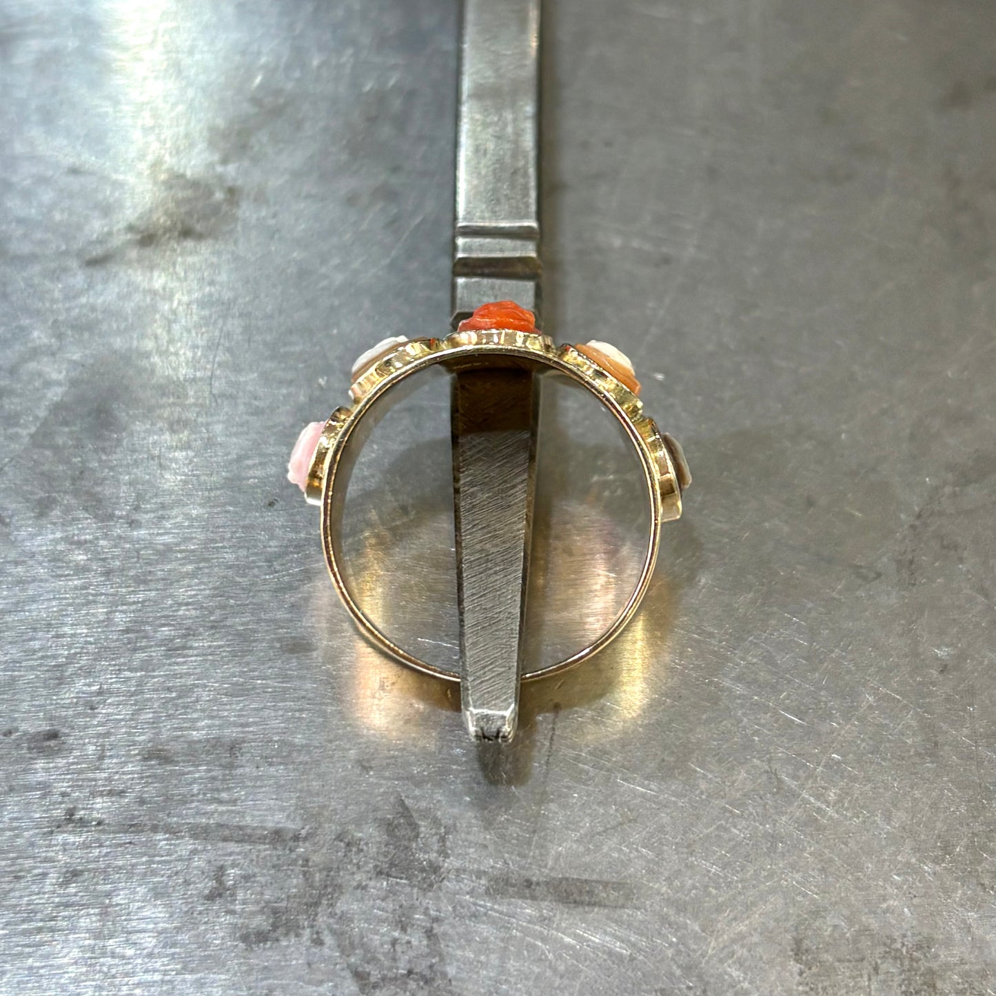 Bague Vintage Art Déco - Or Jaune 585 & Camée