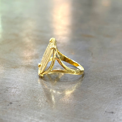 Bague Pièce - Or Jaune 750 & Pièce 5 Francs Napoléon