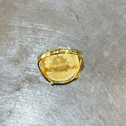 Bague Pièce - Or Jaune 750 & Pièce 5 Francs Napoléon