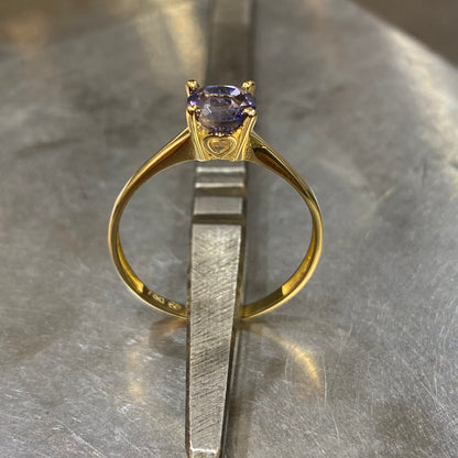 Bague Lapuna - Or Jaune 750 & Iolite