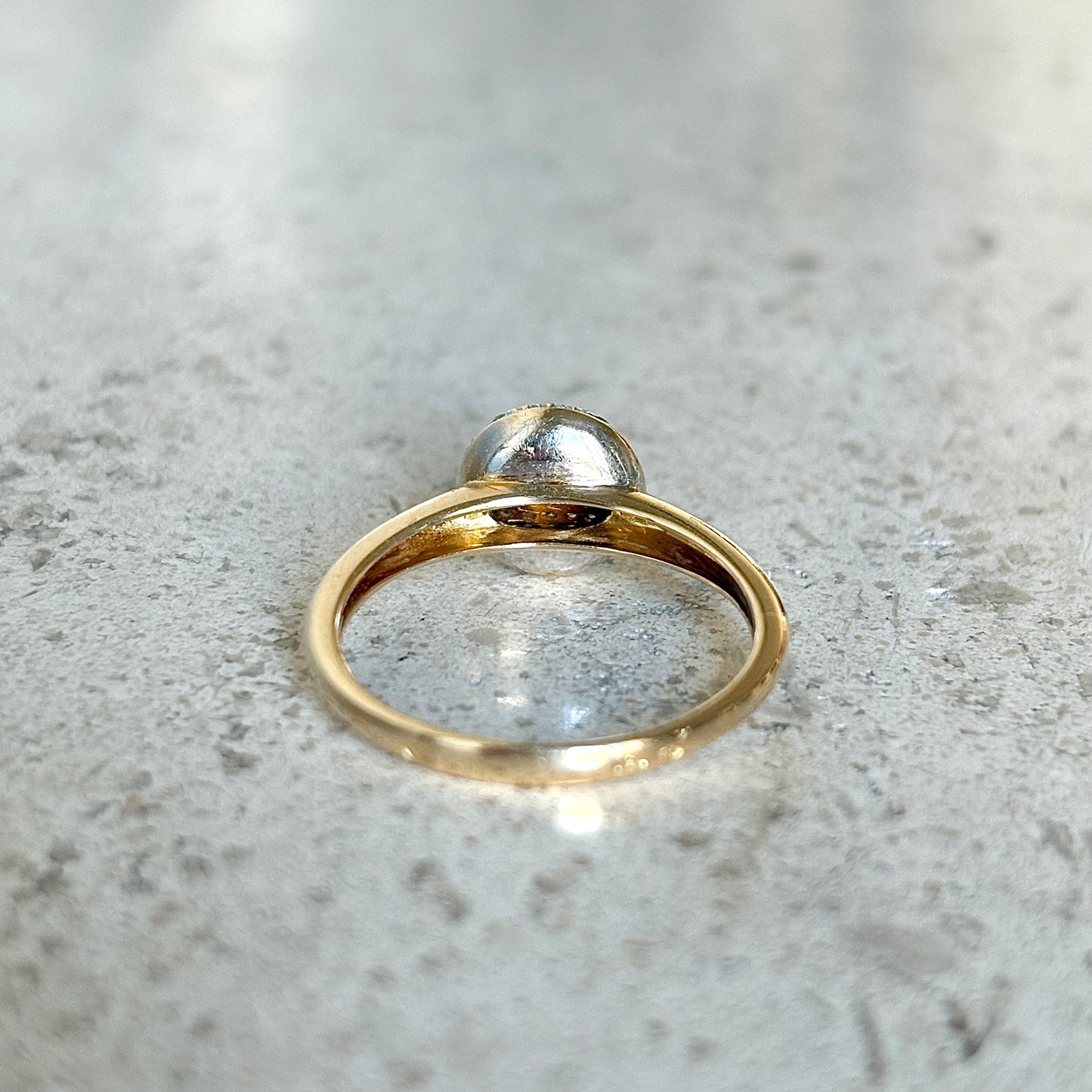 Bague Pavée - Or Jaune 750 & Diamants