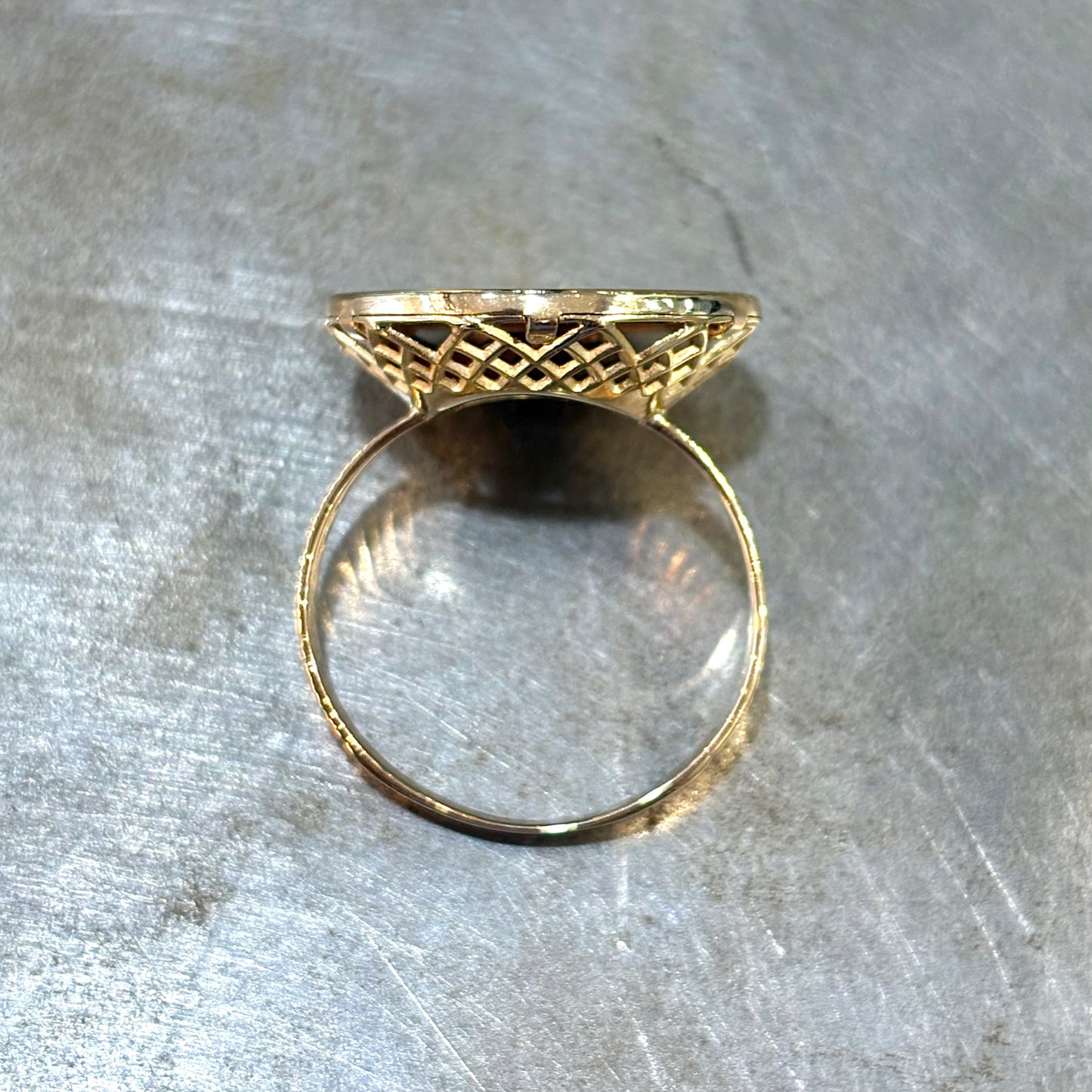 Bague Pièce - Or Jaune 750 & Pièce 10 Francs Napoléon