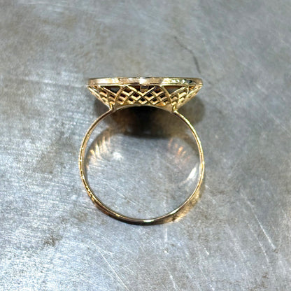 Bague Pièce - Or Jaune 750 & Pièce 10 Francs Napoléon