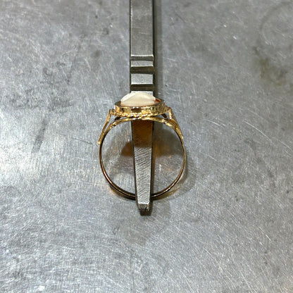 Bague Vintage - Or Jaune 750 & Camée