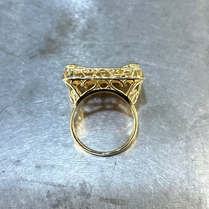 Bague Pièce - Or Jaune 750 & Pièce Or 10 Francs Napoléon