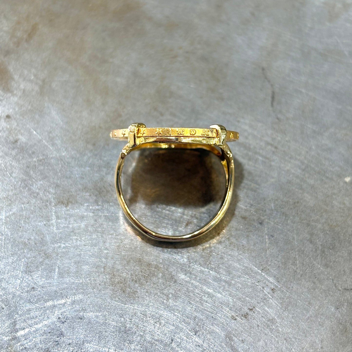 Bague Pièce - Or Jaune 750 & Pièce 20 Francs Napoléon