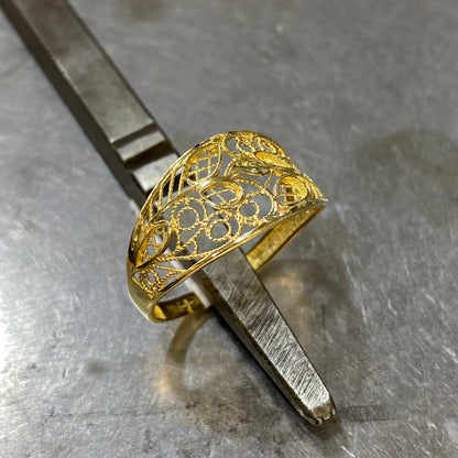 Bague Filigrane - Or Jaune 750