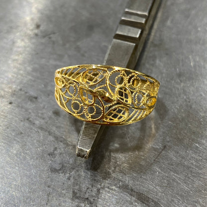 Bague Filigrane - Or Jaune 750