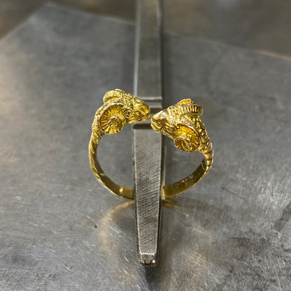 Bague Bélier - Or Jaune 750