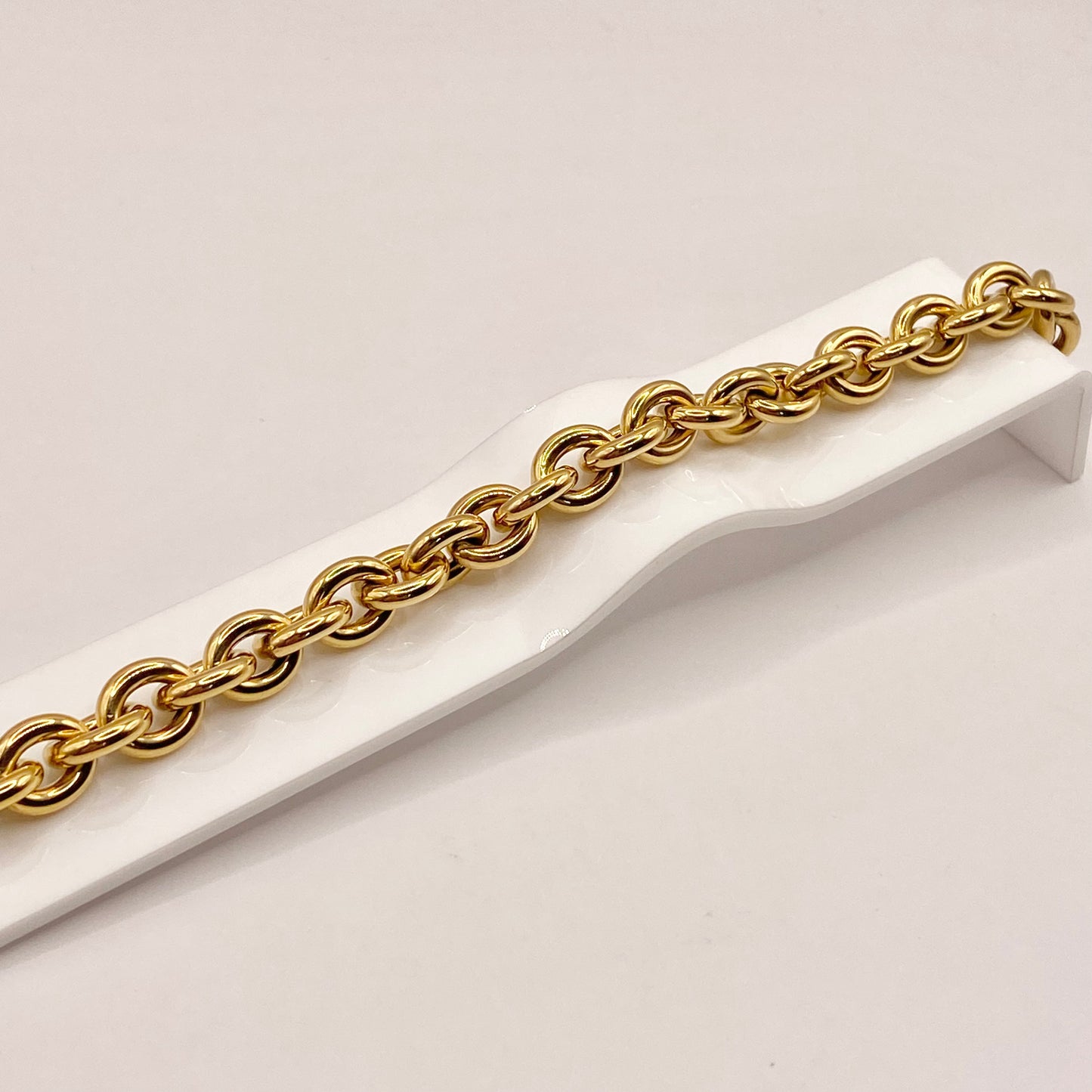 Bracelet Maille Jaseron - Or Jaune 750