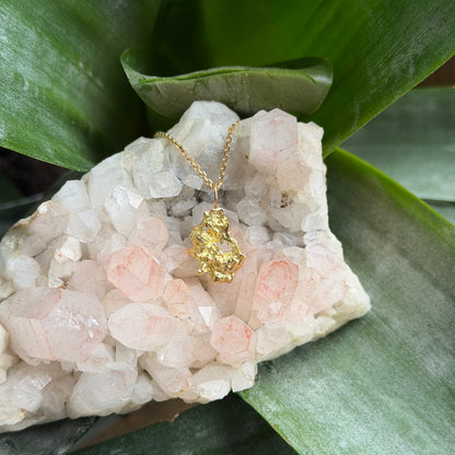 Pendentif Pépite - Or Jaune 750