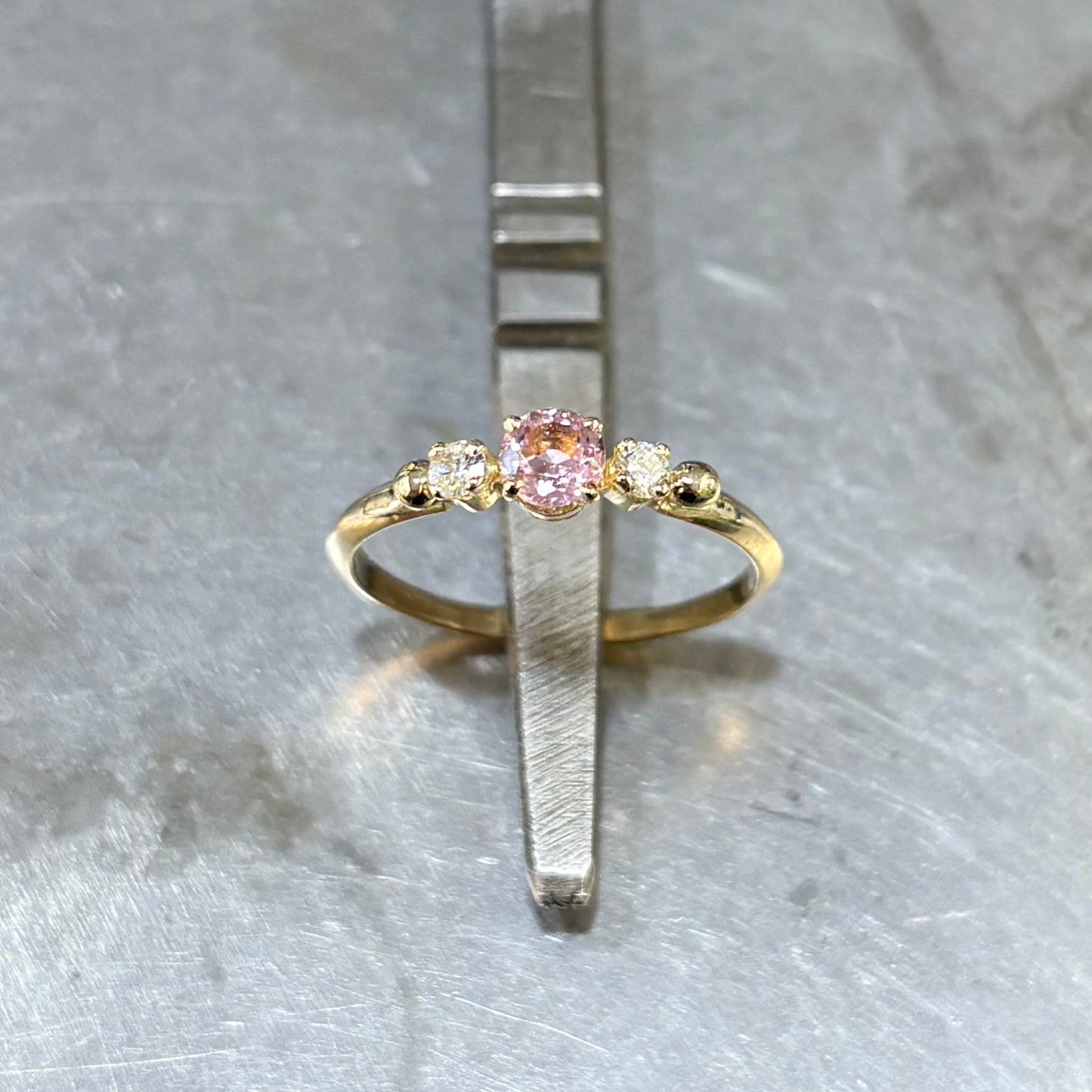 Bague Ponyo - Or Jaune 750 Tourmaline & Diamants