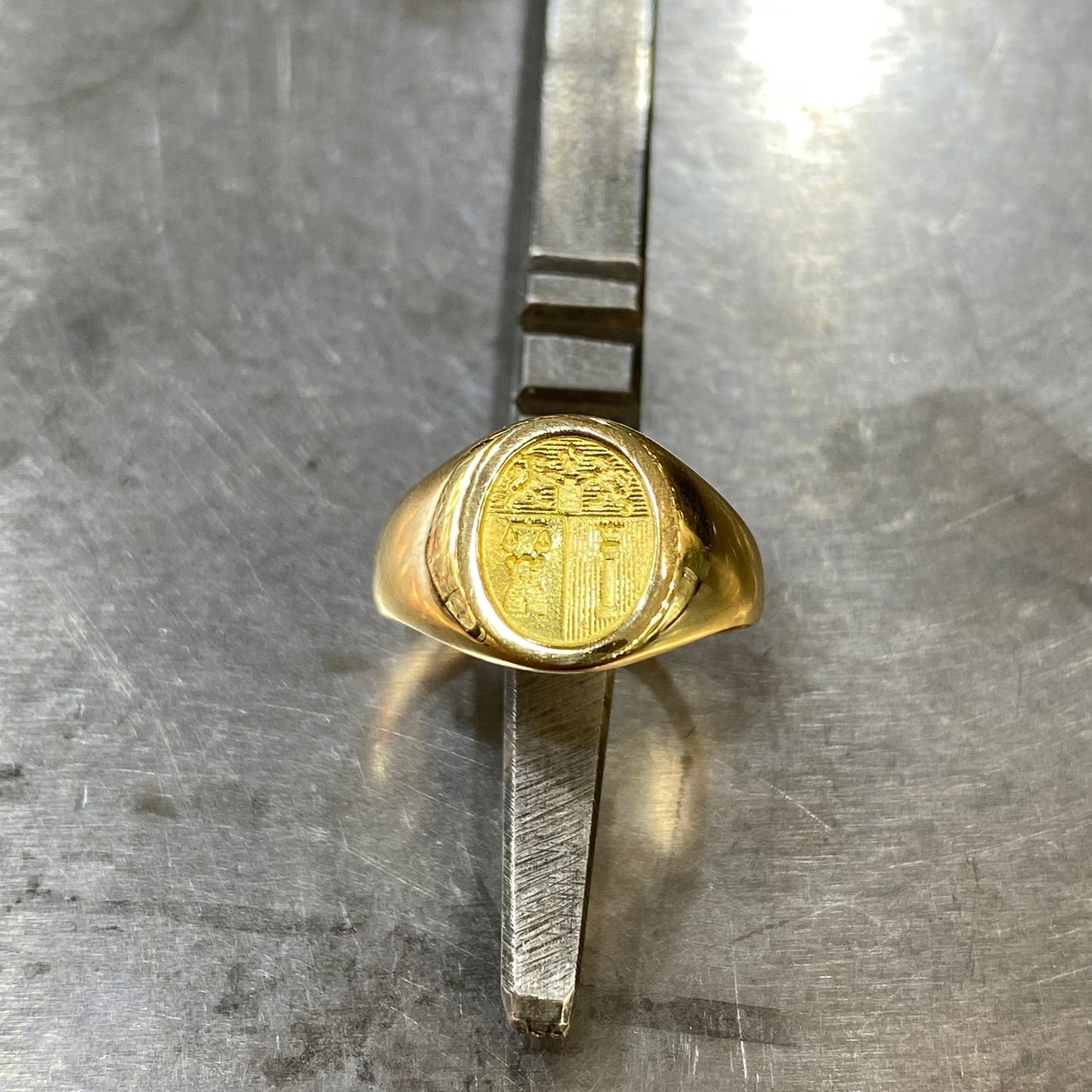 Bague Chevalière - Or Jaune 750