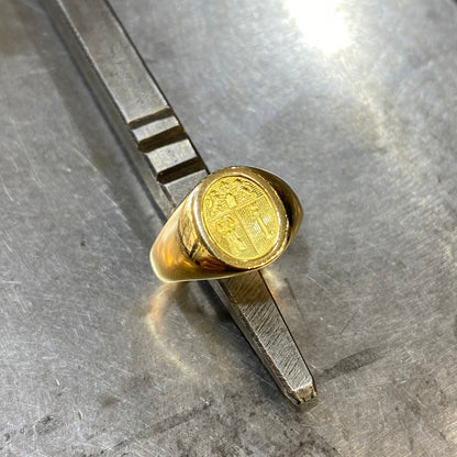 Bague Chevalière - Or Jaune 750