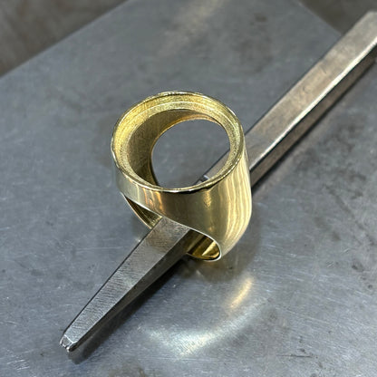 Monture Bague Pièce 10 Francs - Porte Pièce Or Jaune 750