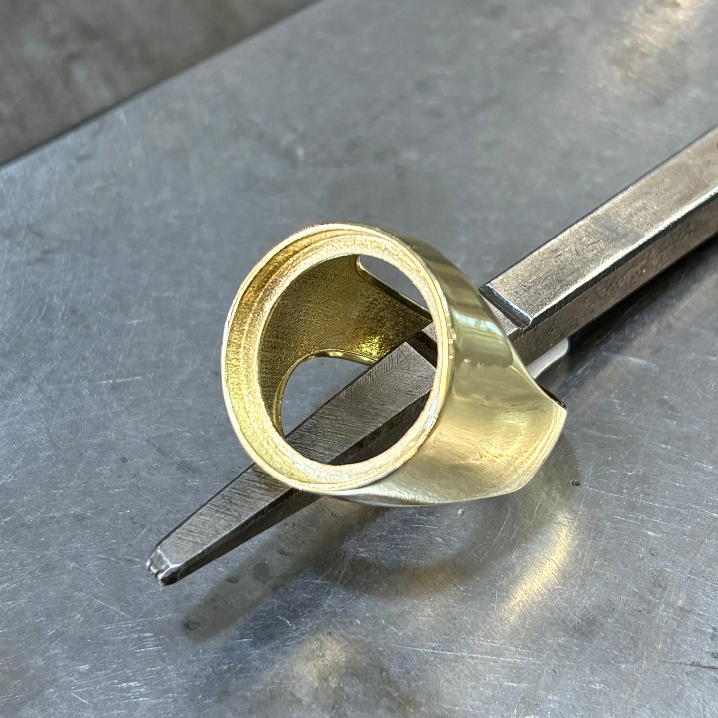 Monture Bague Pièce 10 Francs - Porte Pièce Or Jaune 750