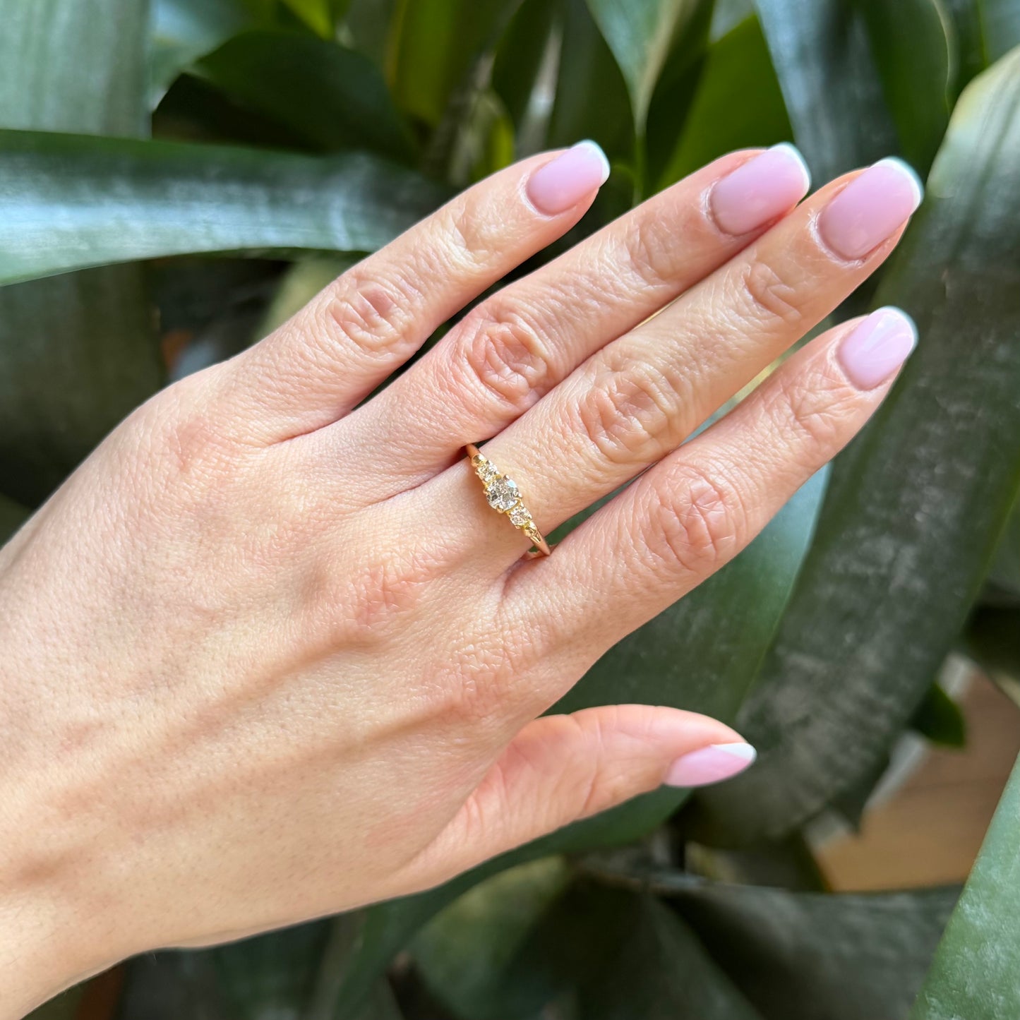 Bague Ponyo - Or Jaune 750 & Diamants