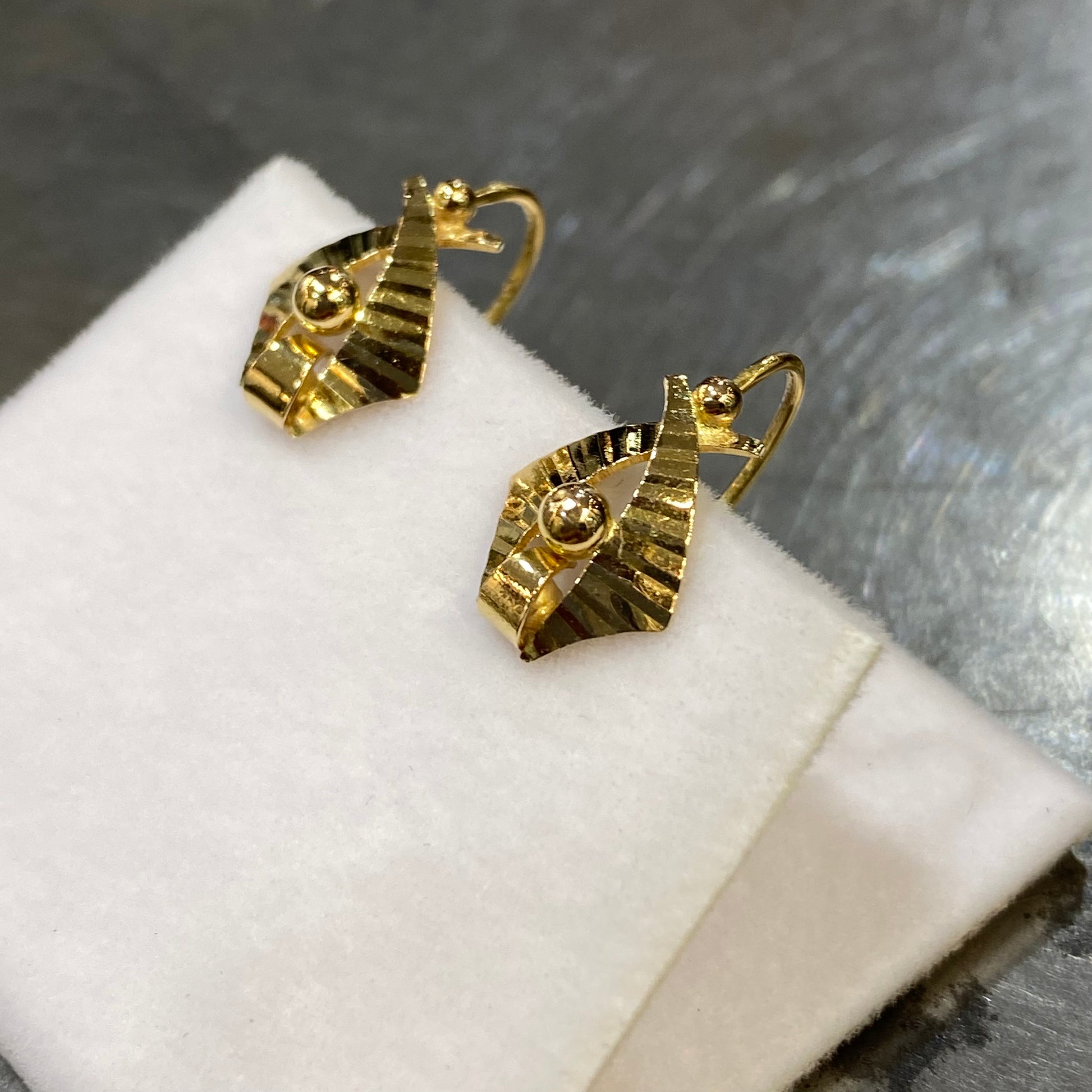 Boucles D'Oreilles - Or Jaune 750 Occasion