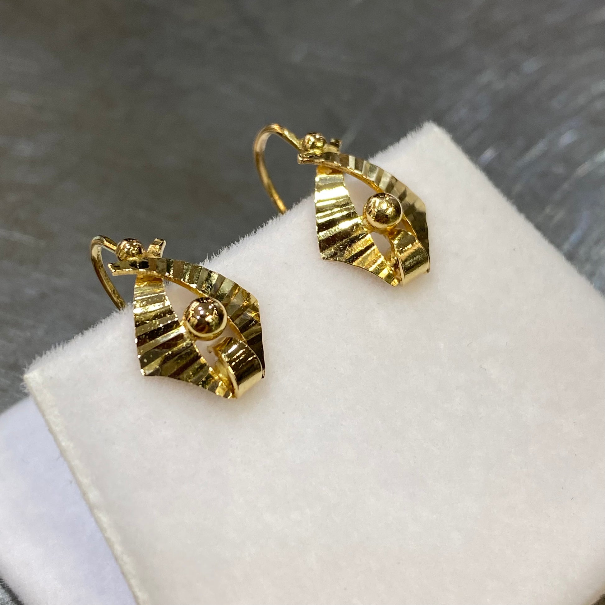 Boucles D'Oreilles - Or Jaune 750 Occasion