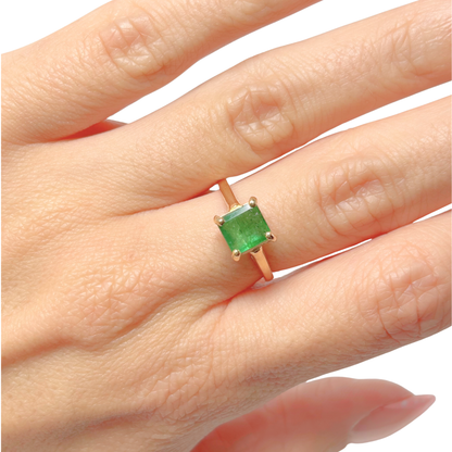 Bague Lapuna - Or Jaune 750 & Émeraude