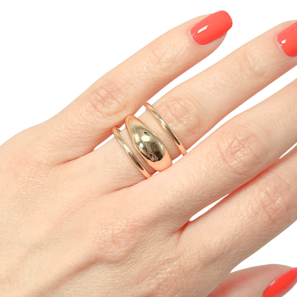 Bague Jonc - Or Jaune 750