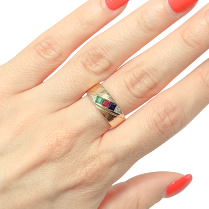 Bague Jonc Trilogie - Or Jaune 750