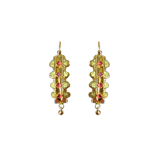 Boucles D'oreilles Vintage - Or Jaune 750