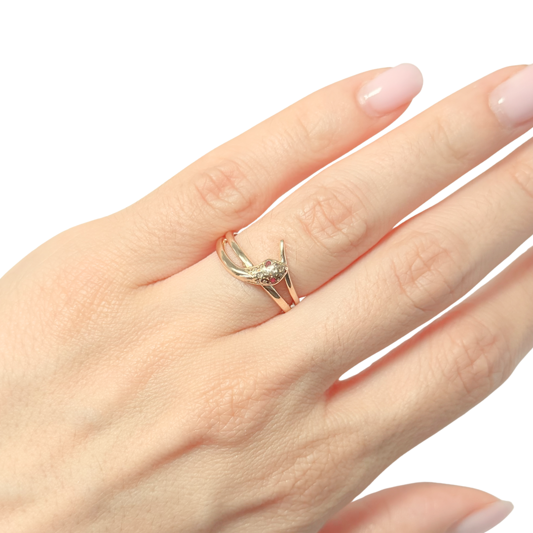 Bague Serpent - Or Jaune 750