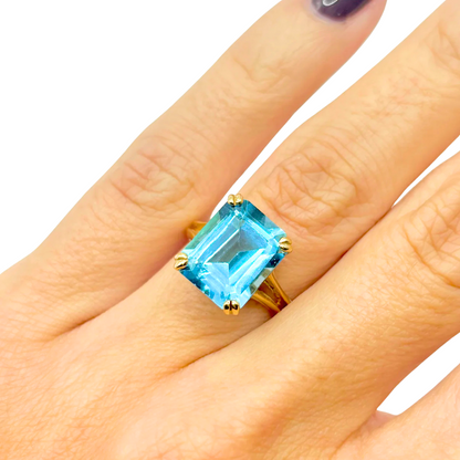 Bague Lapuna - Or Jaune 750 & Topaze