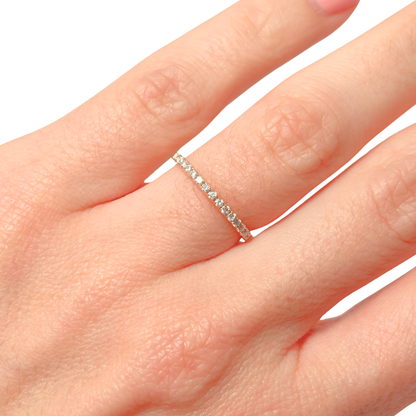 Bague Alliance - Or Jaune 585 & Diamants