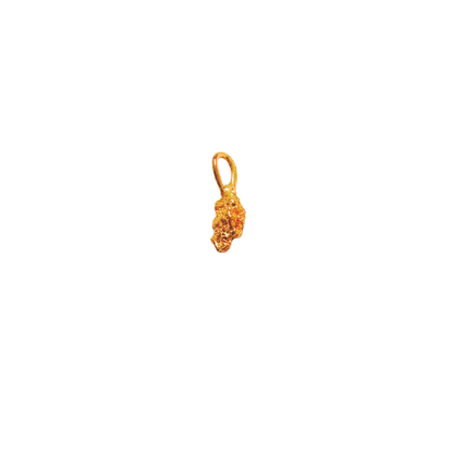 Pendentif Pépite Naturelle - Or Jaune 999/1000