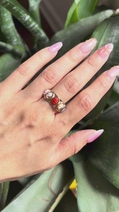 Bague Vintage Art Déco - Or Jaune 585 & Camée