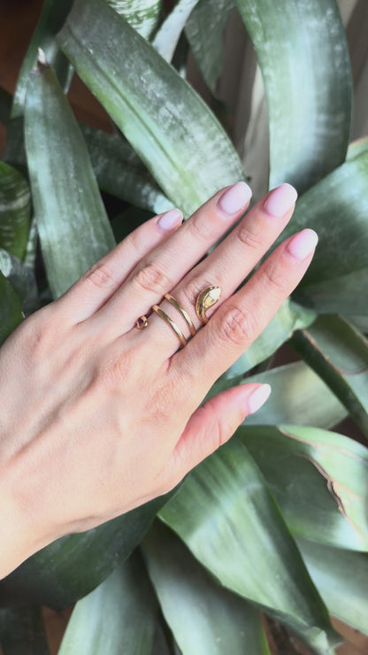 Bague Serpent - Or Jaune 750