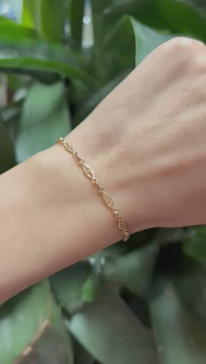 Bracelet Filigrane - Or Jaune 750