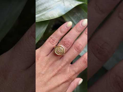 Bague Augis - Or Jaune 750 Rubis & Diamants