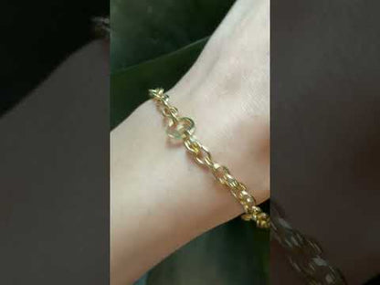 Bracelet Lune - Or Jaune 750