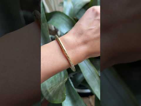Bracelet Jonc - Or Jaune 750