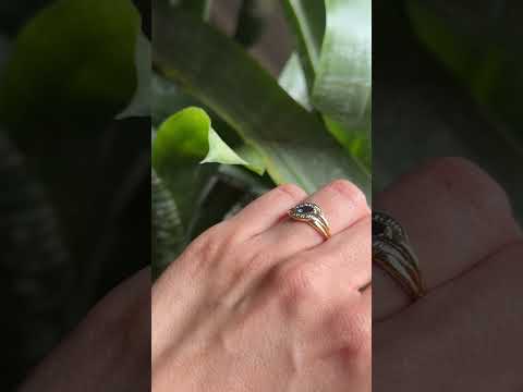 Bague Saphir - Or Jaune 750