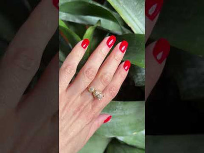 Bague Panthère - Or Jaune 750 & Zircons