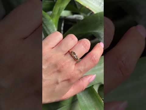 Bague Noeud - Or Jaune 750 & Diamants