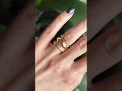 Band Ring - 18K Yellow Gold